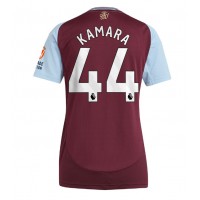 Aston Villa Boubacar Kamara #44 Replica Home Shirt Ladies 2024-25 Short Sleeve